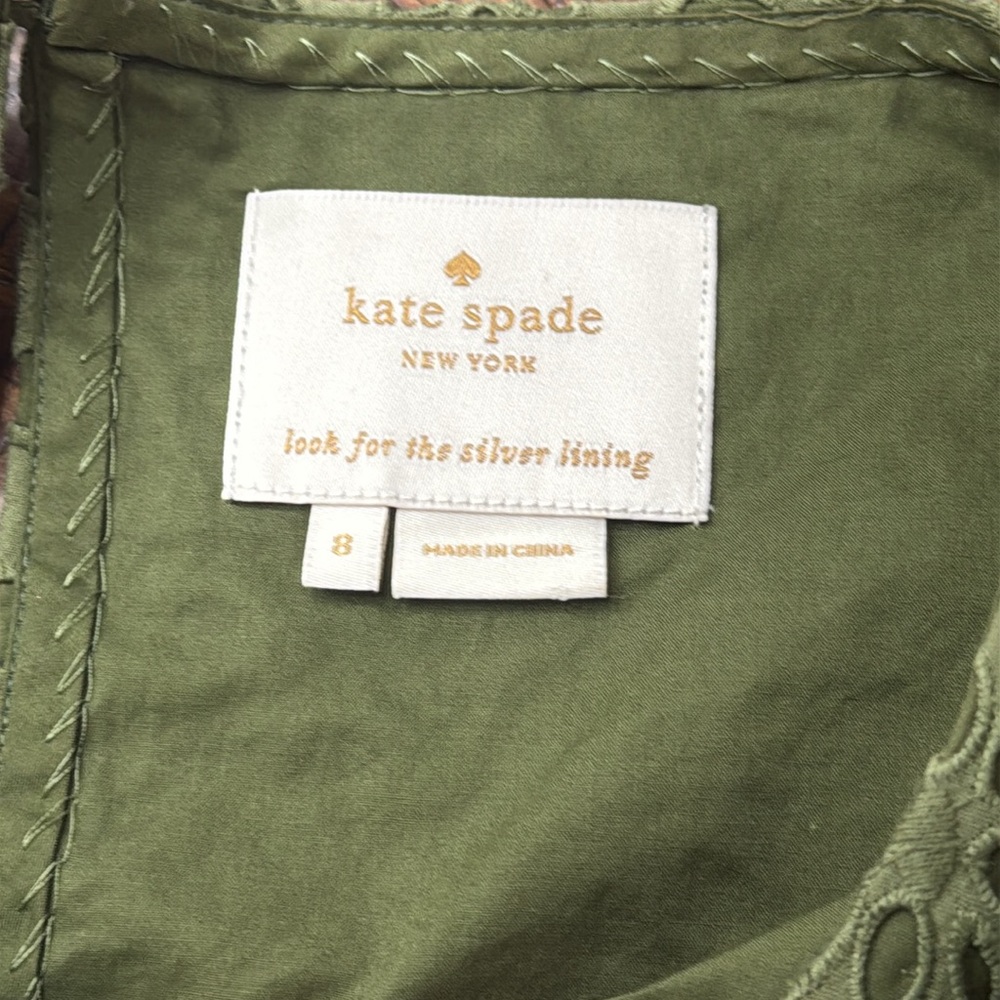 KATE SPADE Havana Eyelet Shift Dress - Picture 6 of 7
